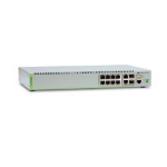 Allied Telesis AT FS970M/16F8-LC - Switch - gestito - 8 x 10/100 + 16 x 100Base-FX + 2 x combo Gigabit SFP - desktop, montabile su rack